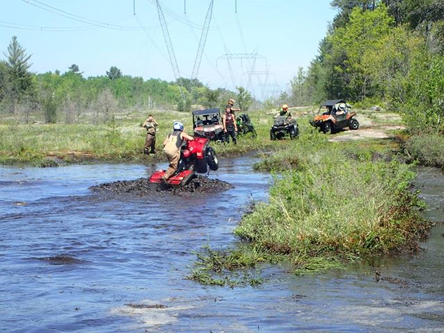 #Honda #water #wheelie #swampdonkeys