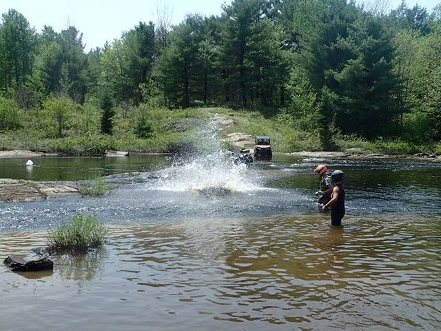 There is a quad in there somewhere #swampdonkeys