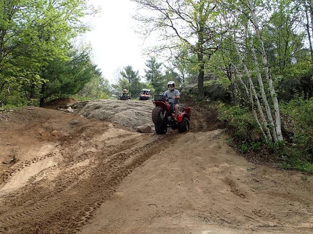 #Wheelie time on the #honda #bigred   #swampdonkeys