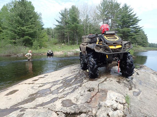 #XMR #800 #Outlander Poser shot on the #Magnetawan #River in #Ardbeg #swampdonkeys