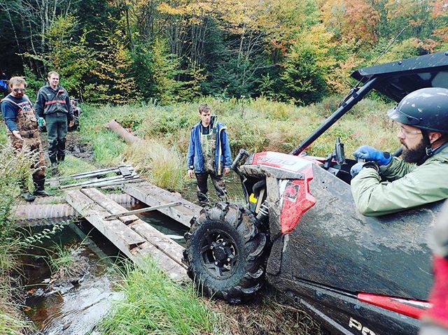 54″ rzr, 48″ bridge. #swampdonkeys