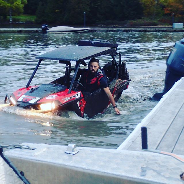 Rescue mission underway. #swampdonkeys #rzr900trail #snorkelyouratv #muskoka