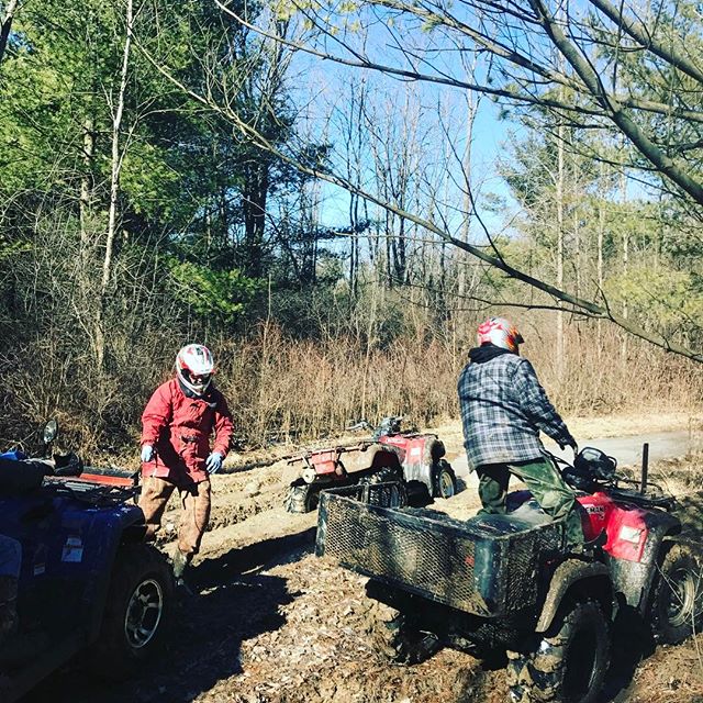 @chriscross4653 stuck on flat ground. #hawksnest #honda #foreman #swampdonkeys