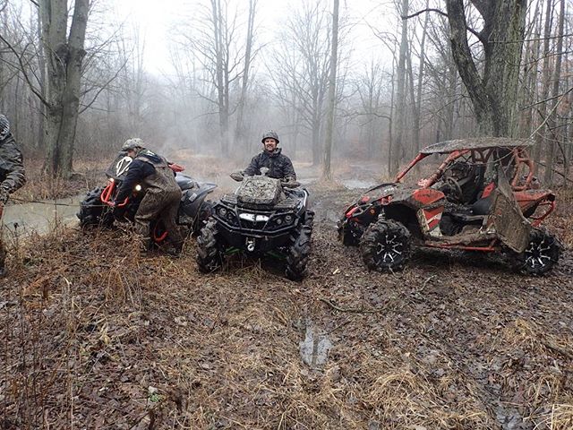 #Hawksnest #beer #break  #CanAmMonsters #MaverickXMR #1000 #canam #XMR #GorillaAxle #SwampDonkeys