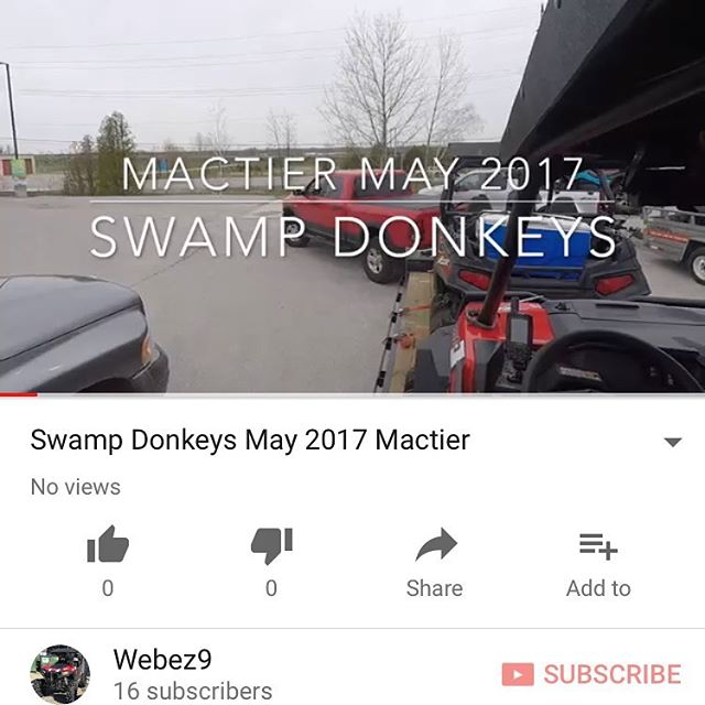 New video up. Teaser for the #swampdonkeys off road weekend May 2017. #rzr900 #highlighter #polaris #mactier #canam #maverick #xmr #arcticcat #grizzly