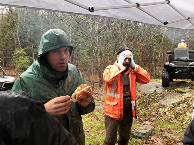 Crazy Co-pilot Scott is upset that another #Polaris broken down trailside. @adam.stanley549 just wants a #weener in his mouth. #swampdonkeys #arcticcat